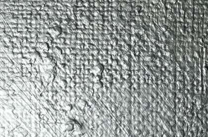 RTI specular image of painting surface shot in vertical mode
